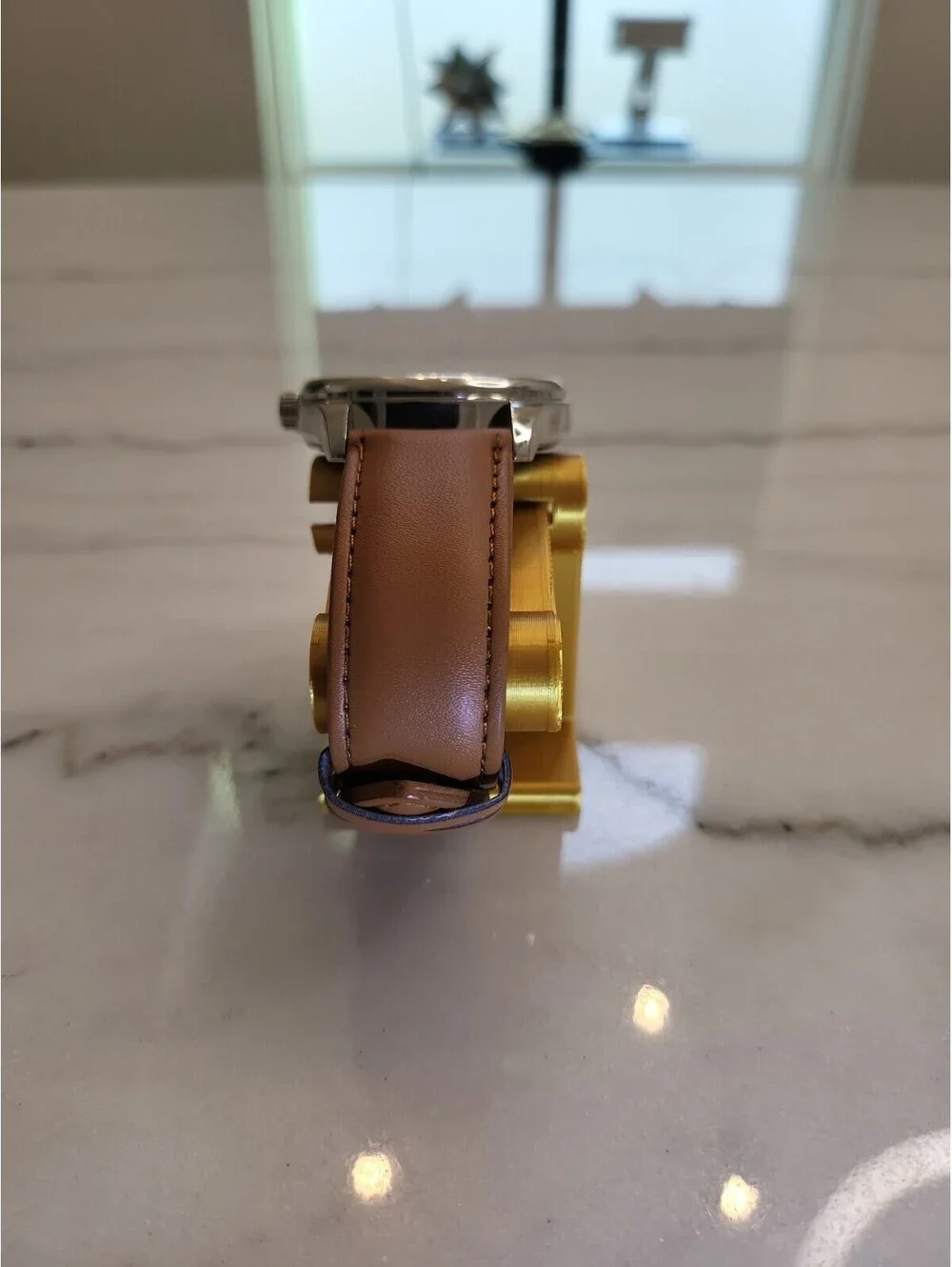 Men's Quartz Watch Working NewBattery Automobilia 41mm Good Year EUC
